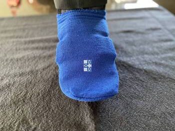 Cast sock cover leg-foot for cold toes and feet 2,98€ Plaster cast socks pair 5,95€