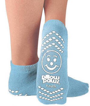 Slipper Socks Pillow Paws Ankle High