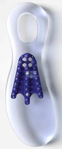 Fascia elastica epicondilite EpiTrain® Bauerfeind 52,75€ Tutore gomito titanio blu
