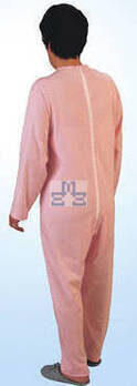 Back zipper medical onesie adult woman with dementia 37,49€