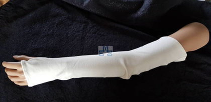 Schutzhülle Gips Arm 18,95€ Schutzende Textilhülle weiß