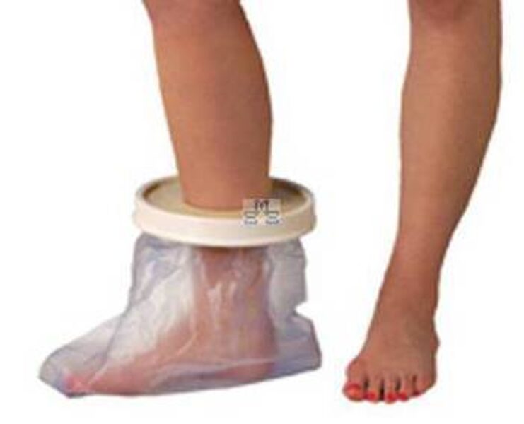 Protector escayola impermeable pie ducha y baño 12,95€ Cubre yeso para ducharse y bañarse